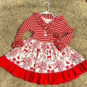 Eleanor Rose winter wonderland dress size 3/4
